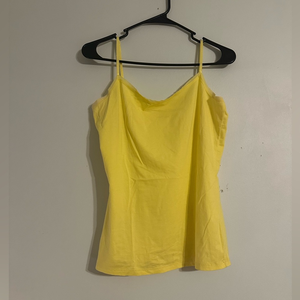 Ann Taylor Women’s Yellow Tank Top Size Medium